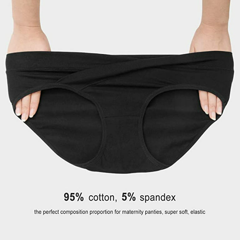 XMMSWDLA Bambody Absorbent Panty: Period Underwear for Women - Bamboo Soft  Maternity & Postpartum Period Panties Menstrual Black L Tummy Control Thong  