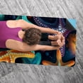 thumbnail image 5 of Starfish Yoga Mat Towel with Storage Bag, 72.8"x26.8" - Suitable for Yoga, Pilates, Fitness, Gym Towel, and More, 5 of 6