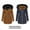 Brown, variant on Agkizg Women Fall Winter Jackets Reversible Warm Cottons Padded Jacket Removable Hood Long Sleeve Zip Up Thick Casual Outerwear
