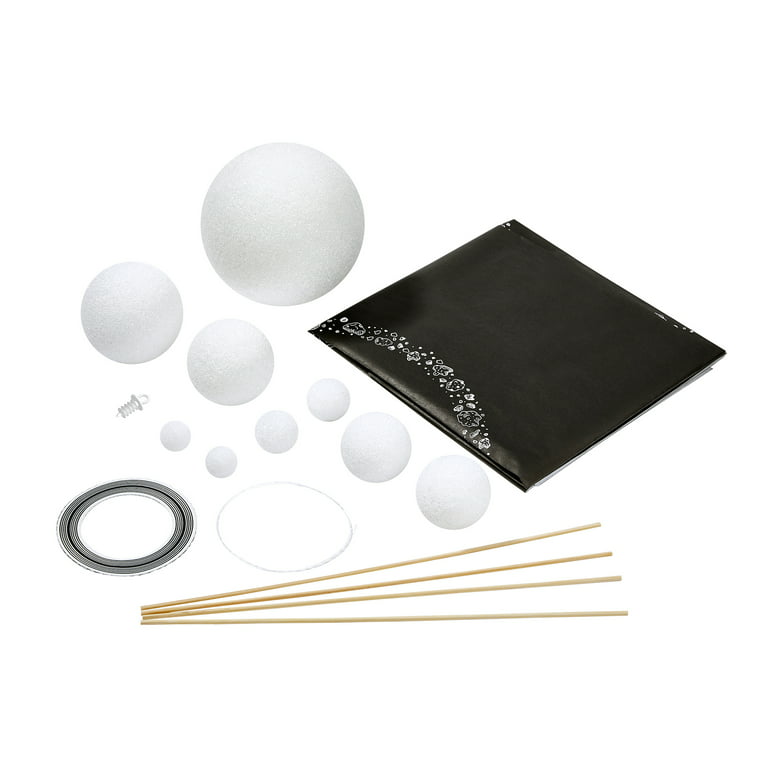 FloraCraft® CraftFōM White Solar System Kit
