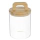 thumbnail image 1 of 2026 Coffee Bean Storage Container Clear Glass Jar Airtight Glass Jar with Bamboo Lid for Kitchen, 1 of 2
