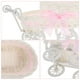 thumbnail image 5 of Mini cestas tejidas con asa, cesta tejida de ratán sintético, cesta para guardar dulces, cesta con carrito, 5 of 8