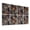 Color 2, variant on 8 Pack Art Acoustic Panels Sound Absorbing Watercolor Pebble Stones Earthy Tones Blue Beige Hues Decorative Soundproof Wall Panels Self Adhesive for Nursery Game Room Bedroom 48"x32"