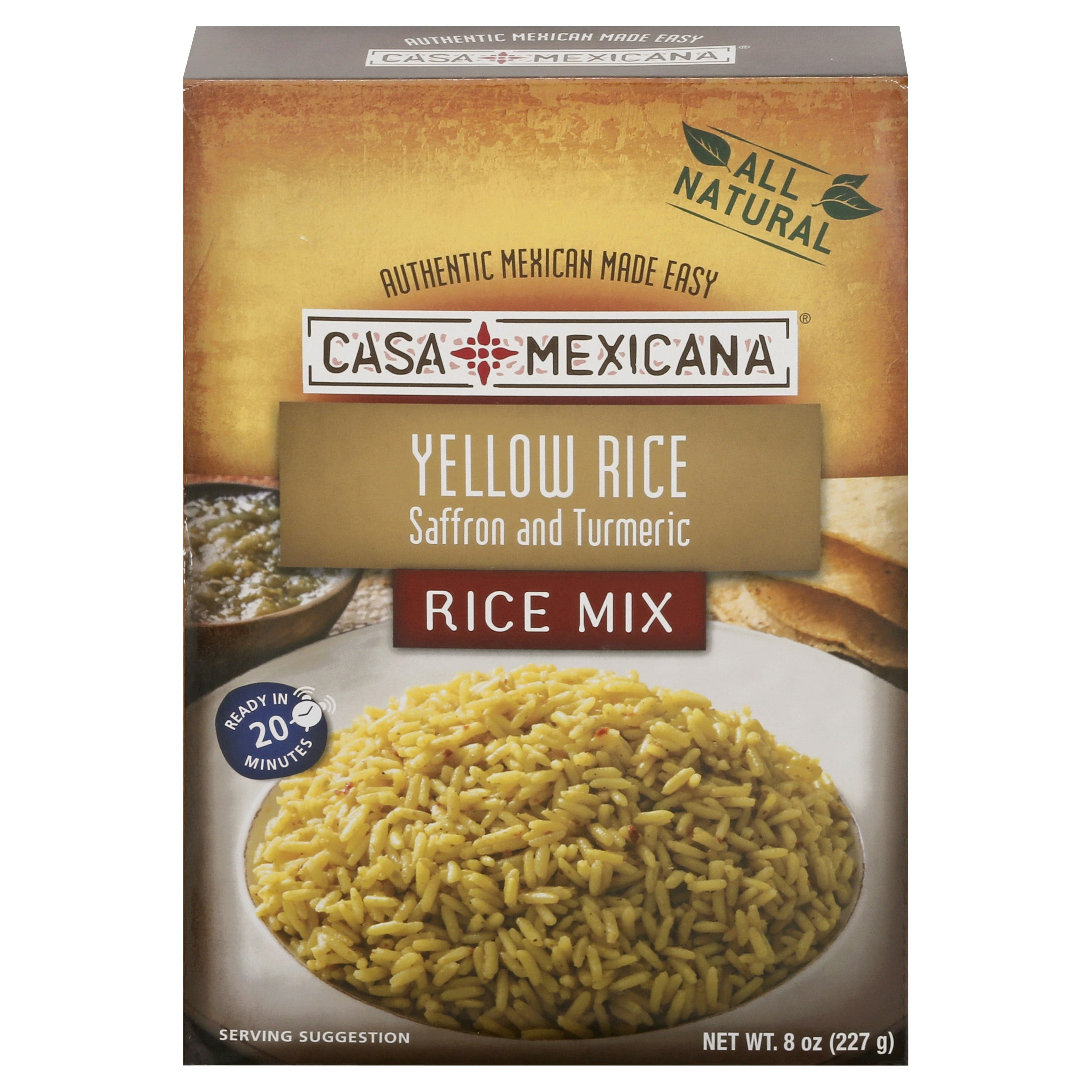 Casa Mexicana Yellow Rice 8 oz (Pack of 12)