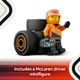 thumbnail image 6 of LEGO City F1 Driver with McLaren Race Car Toy - Model Car Building Toy Kit for Kids, Boys and Girls, Ages 6+ - F1 Collectible for Fans - with a Driver Minifigure - Gift Idea for Birthdays - 60442, 6 of 10
