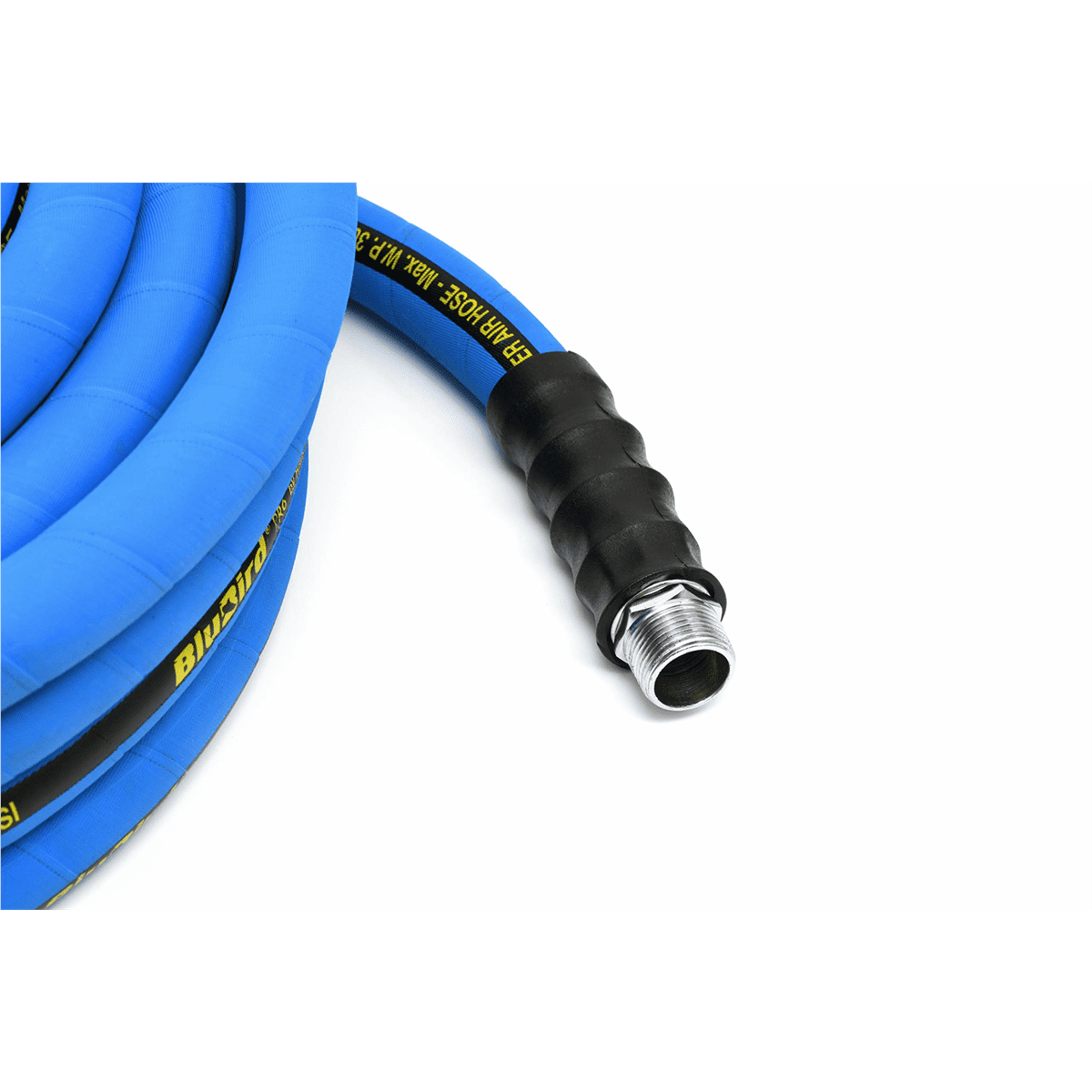 Blubird BB3450 Rubber, 3/4in x 50ft Air Hose 3/4 in Air Inlet Size MNPT