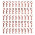 thumbnail image 2 of 6 Clips Para Carrocería De RC En Forma De R Para Accesorios De Coche RC 1/10 En Color Rojo, 2 of 8