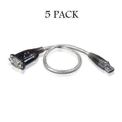 - Aten Corp UC232A5PK USB PDA/Serial Adapter 5pk (UC232A5PK)