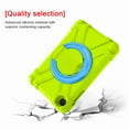thumbnail image 3 of Dteck For Samsung Galaxy Tab A 8.4 2020 SM-T307/T307U Heavy Duty Dual Layer Rugged Hybrid Shockproof Case With 360 Rotating Kickstand Handle Cover, Grass Green+Blue, 3 of 7