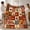 color10, variant on SPXUBZ Christmas Flannel Fleece Blanket, Soft Throw Blanket with Holiday Patchwork Pattern, Cozy Warm Blanket for Sofa Bed Bedroom Decor 50"x40"