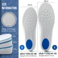 thumbnail image 6 of Height Increase Insole Arch Support Breathable Shoe Insoles Heel Lift Inserts Elevator Insoles for Women, 6 of 7