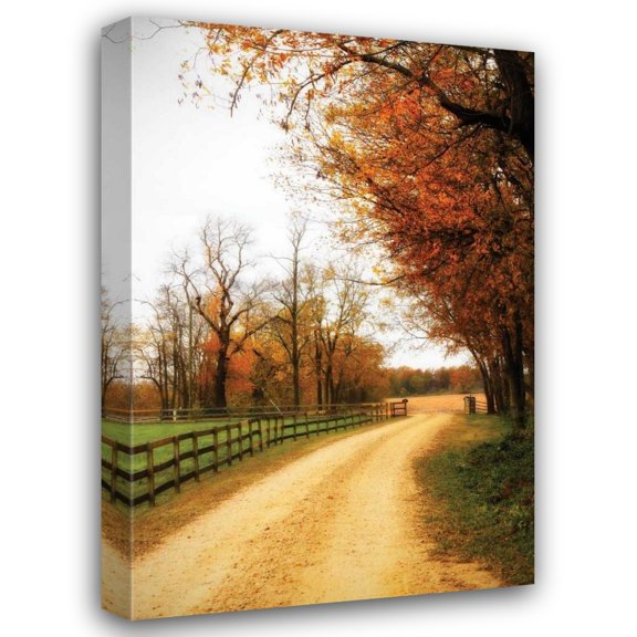 Alan Hausenflock 17x24 Gallery Wrapped Canvas Wall Art Titled - Gray Skies I