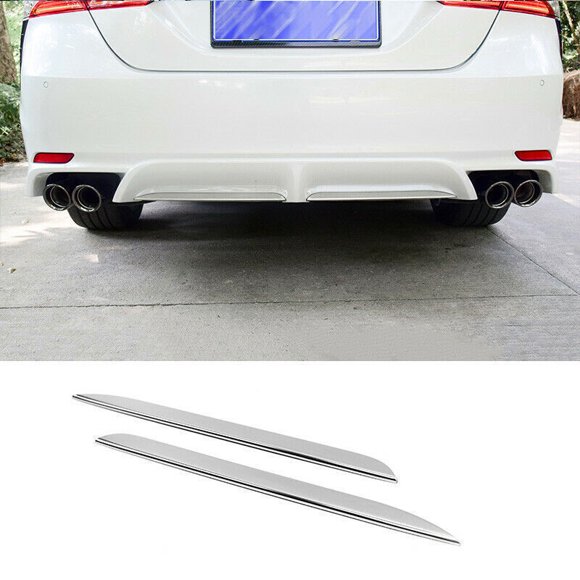 Suitable for Toyota for Camry SE XSE 2018-2023 chrome rear bumper decorative strip cover trim-