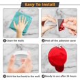 thumbnail image 6 of 10 PCS Hat Hooks for Wall, Adhesive Hat Rack, Hat Organizer for Baseball Caps, No Drilling Hat Holder, Strong Hat Hanger to Display for Door, Closet, Office, Bedroom (White), 6 of 7