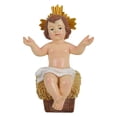 thumbnail image 2 of Figura del Niño Jesús Figura del Niño Jesús Muñeca Resina Coleccionable Pintada a Mano Cristo M, 2 of 9