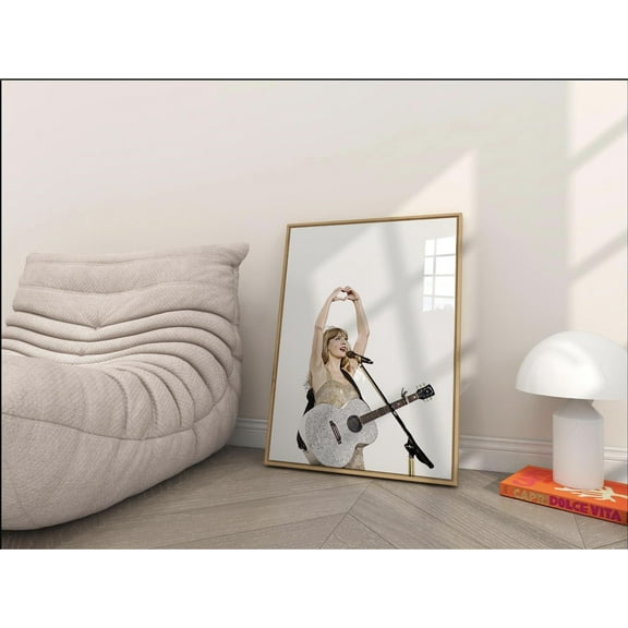 Taylor Inspired Decor Poster Poster, Live Music Concert Illustration Wall Decor, Size 24x36, Unframed Poster