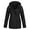 Black, variant on Women's Rain Jackets Waterproof with Hood Windproof Lightweight Plus Size Outdoor Trench Long Raincoat with Pockets
