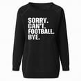 thumbnail image 4 of Towmus Funny Halloween Shirt For Women Long Sleeve Cute Graphic T Shirts Letter Print Casual Loose Sweater Black, 4 of 4