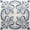 Classic, variant on The Tile Life Seville Art 8" x 8" Patterned Turin Color Matte Porcelain Floor and Wall Tile Case of 25