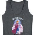 thumbnail image 3 of Frozen - Winter - Adventure? Yes Please! - Women's Racerback Tank Top, 3 of 5
