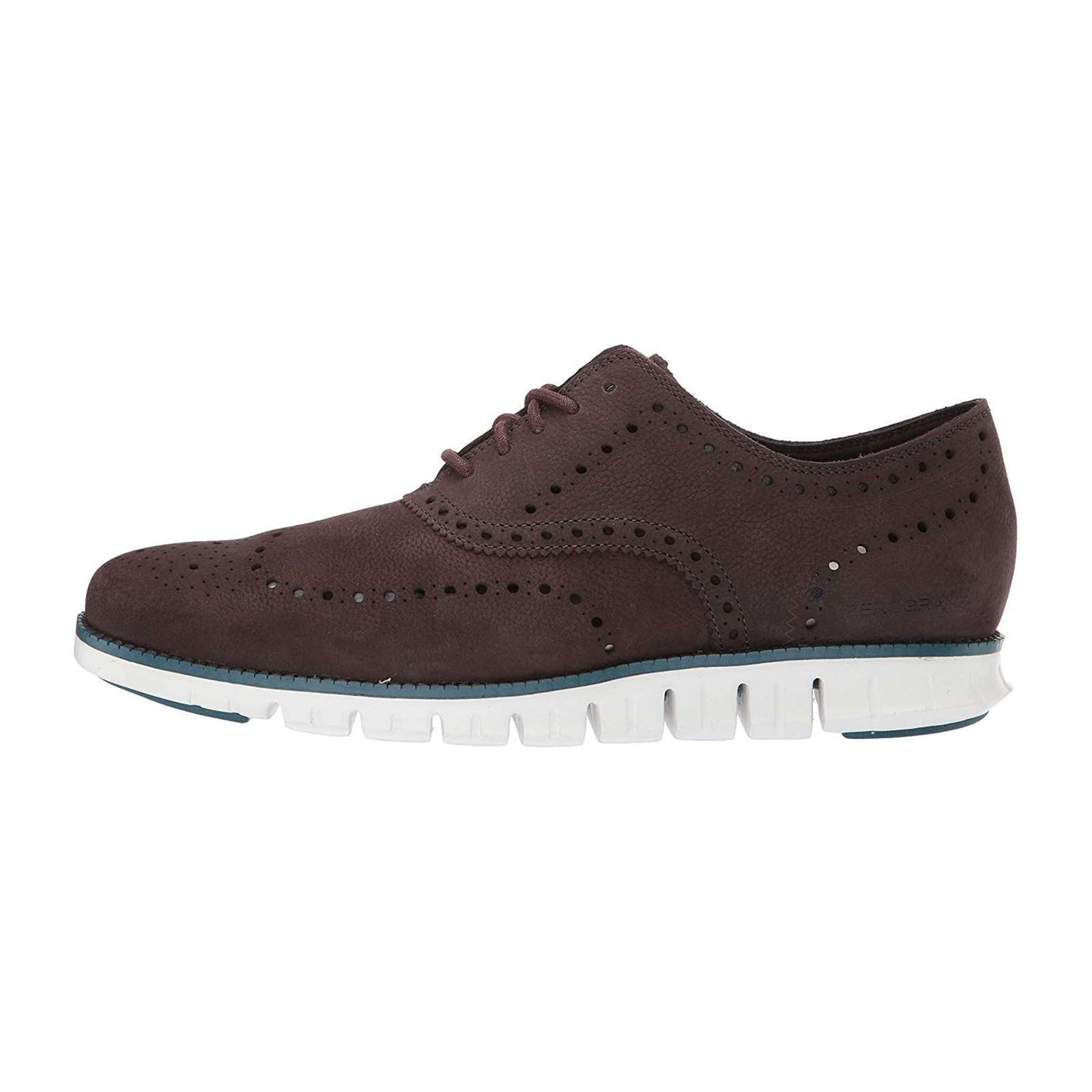 Cole Haan Zerogrand Wingtip Oxford Brown Nubuck Mens 11M‎ C29769 Grand.OS Shoes COLE HAAN Grand.OS Men main image 4