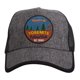 thumbnail image 1 of Sombrero de camionero Gravity Outdoor Co. Gris negro Ajustable, 1 of 2