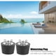 thumbnail image 2 of Tapones de preparación para el invierno para piscinas, tapón de gel de expansión de goma para piscinas, tuberías de spa, accesorios de invierno, mantenimiento de 1,5 pulgadas para 2 piezas, 2 of 5
