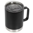 thumbnail image 3 of FIFTY/FIFTY Stainless Steel Vacuum Insulated Camp Mug - 12oz - Black with Slide Lid, 3 of 6