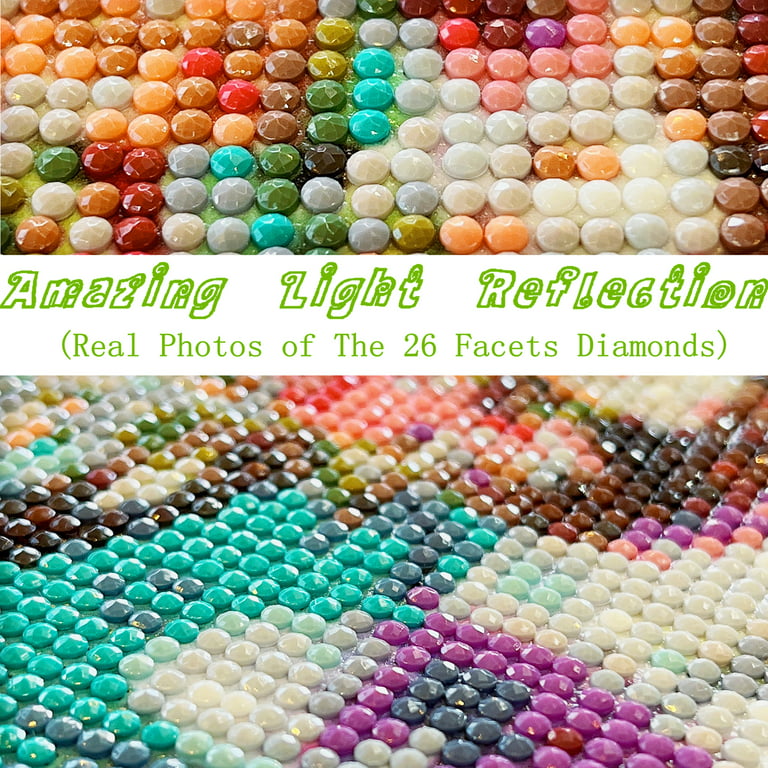 Stitch Diamond Painting Kits,Stitch Diamond Art Kits 4 Pack,DIY 5D Stitch 4  Pack,Home Wall Decor and Gifts 12x16in