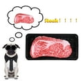 thumbnail image 1 of ¡Grandes ahorros navideños! Juguete de extrusión de carne realista, chirriante y divertido para perros. ¡Excelentes regalos por menos en liquidación!, 1 of 4