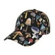 thumbnail image 1 of Balery Mushrooms and Autumn Leaves Gorra de béisbol de tamaño ajustable para correr, entrenar y actividades al aire libre. Gorra de papá para todas las estaciones., 1 of 6