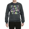 thumbnail image 2 of Wild Bobby Its Me I'm The Cheer Girl Unisex Crewneck Sweatshirt, 2 of 6