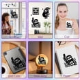 thumbnail image 5 of 24 Pcs Mason Jar Decor Christmas Silhouettes Decals Scrapbooking Stickers Cutouts Decals Animal Sloth Waterproof, 5 of 8