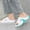 Light Blue, variant on Unisex Color‑block Hollow‑out Sport Platform Slide Sandals, Soft EVA Non‑slip Open‑toe Slip‑on Summer Indoor Outdoor Casual Slippers Light Blue C
