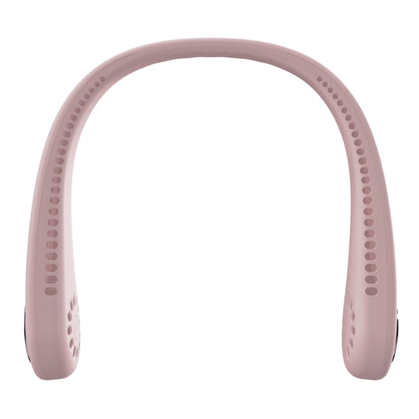 Ventilador de cuello colgante sin hojas, recargable por USB, 360°, viento