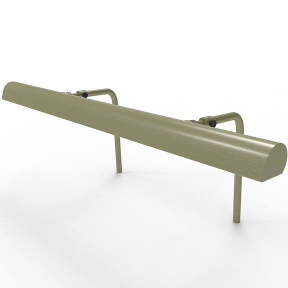 24" Classic Plug-In LED Picture Light in Antique Brass