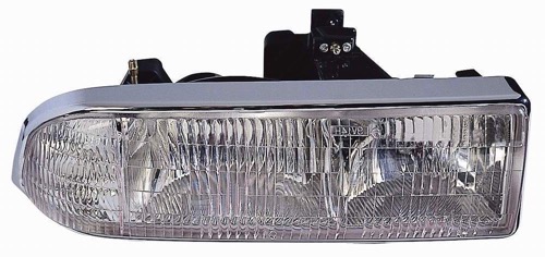 Replacement for GM2521162 Right CarLights360: For 2002 2003 2004 2005 Chevy Trailblazer Turn Signal//Parking Light Assembly Passenger Side Vehicle Trim: Sport Utility CAPA Certified