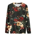 thumbnail image 5 of Edvintorg Maternity Sweatshirts for Women Long Sleeve Winter Round Neck Casual Pullover Maternity Tops with Zipper Nursing Shirts for Breastfeeding, 5 of 5