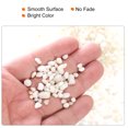 thumbnail image 5 of Uxcell 250g/0.55lb 3-6mm Glass Stones Pebbles Decor for Vase Filler Aquarium, White, 5 of 6