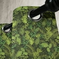 thumbnail image 3 of Ambesonne Sage Grommet Curtain, Evergreen Christmas Tree, 50" x 108", Olive Green Pale Green, 3 of 6