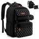 thumbnail image 1 of Maelstrom Mochila Para Pañales 29L-45L Bolsa De Bebé Grande Expandible Para 2 Niños/Gemelos Cosas Para Bebés Con Bolsa Cruzada Extraíble Para Biberones Para Mamá/Papá Elegante Bolsa De Pañales Regalo, 1 of 5