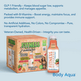 thumbnail image 3 of Body Aqua Body Aqua Diabetic Friendly Vitamin Drink Nutrition Drink Sampler Set, Aspartame-Free, Watermelon Peach, 16 fl oz, 12 Count, 3 of 6