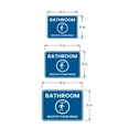 thumbnail image 6 of Classic Framed Plus Bathroom Watch Your Head Door or Wall Sign | Boats & Yachts Signage - Large, 6 of 7