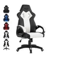 thumbnail image 3 of Posh Living Makaila Faux Leather Game Chair White, 3 of 8