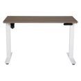 thumbnail image 4 of Prado Table with Urban Walnut Engineered Wood Top and White Base, 4 of 10