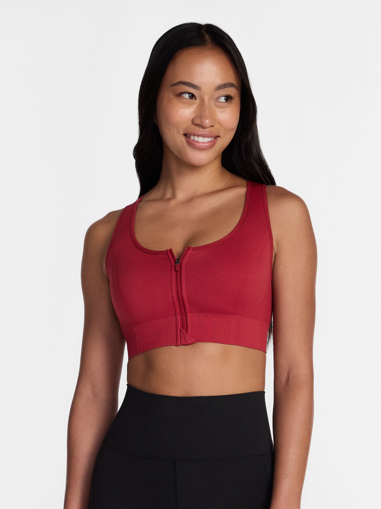 Skechers Women's Seamless Zipper Sports Bra, 2-Pack, Sizes S-XL