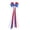 A, variant on 4th of July Hair Bows Clips with Long Tails, Patriotic Red White Blue Ribbon Bowknot, Patriotic Bowknot Hair Accessories for Memorial Day American Flag Independence Day Cheerleader Decor