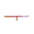 thumbnail image 6 of Time and Tru Goldtone Multicolored Bead Initial "S" Necklace, 6 of 6