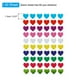 thumbnail image 2 of Uxcell 1800 Pcs Heart Reward Stickers, 30 Sheet Foil Sparkling Self Adhesive Colorful Sticker, Multicolored, 2 of 7