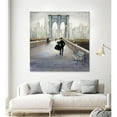 thumbnail image 2 of Giant Art 72x72 Bridge to New York 2 Fine Art Giant Canvas Print in Multi-Color, 2 of 3